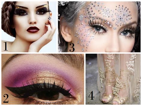 Dramatic Bold And Embellished Makeup Beauty Fashion Inspire