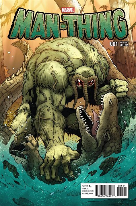 Preview: Man-Thing #1 By Stine, Peralta, & Johnson (Marvel)
