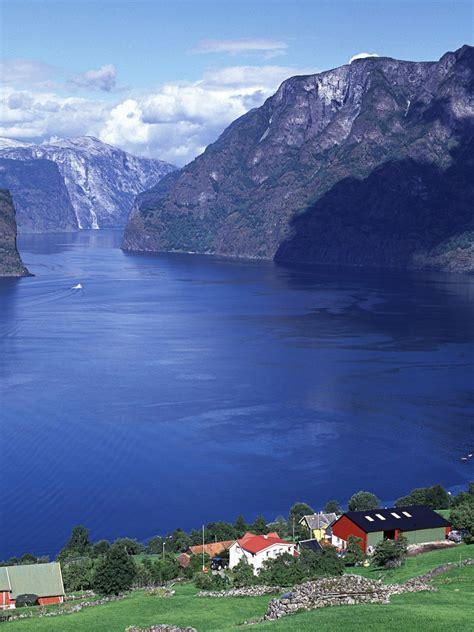 Aurlandsfjord Norway Wallpaper Wallpapers With Hd Resolution