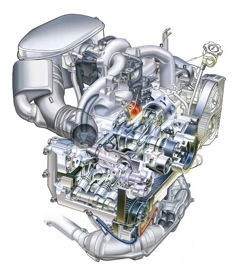 内燃機関超基礎講座 FB15の前型エンジン スバルインプレッサに搭載された1 5ℓボクサー4 EL15型 スバル水平対向エンジン初の