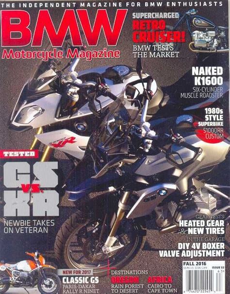 Bmw Motorcycle Magazine No 32 Fall 2016