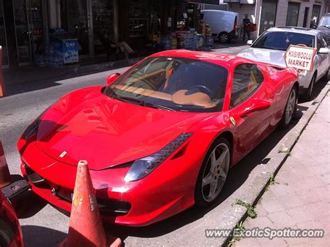 Ferrari 458 Italia Spotted In Istanbul Turkey On 07122014