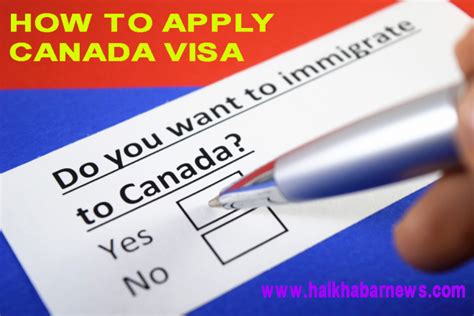 How To Apply Canada Visa For Working And Studying