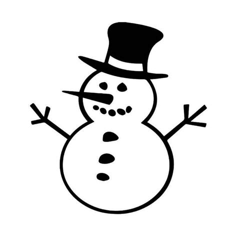 Snowman Christmas Snow 2 Vinyl Decal Sticker Christmas Decals Vinyl