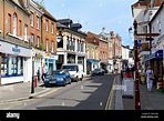 Town centre of Chertsey Surrey UK Stock Photo - Alamy