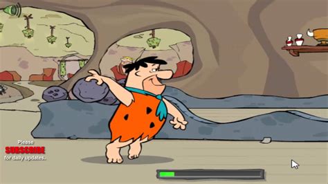 9 The Flintstones Bowling Game For Kids Youtube