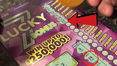 WIN UP TO 250 000 LUCKY 7 BONUS IOWA LOTTERY TICKETS SINGLE