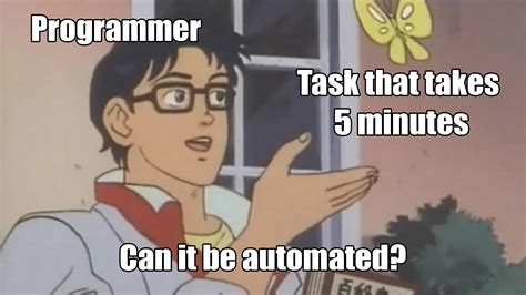 Automation Rprogrammerhumor