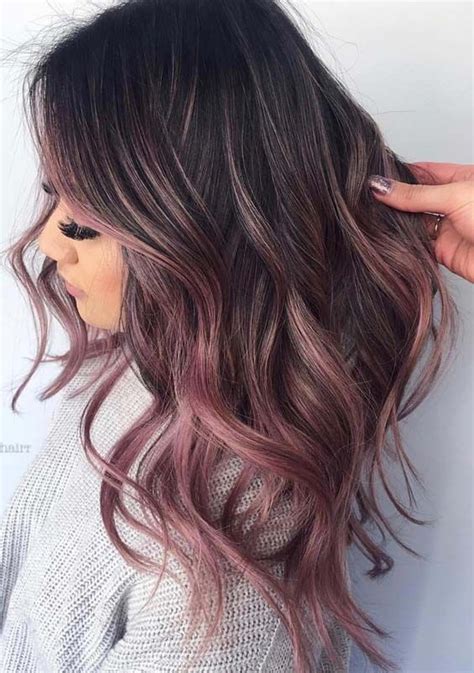 You get to enjoy this. 32 Examples of Rose Gold Balayage - Eazy Glam