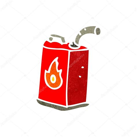 Alzado, planta y perfil 3. Lata de combustible dibujos animados retro — Vector de ...