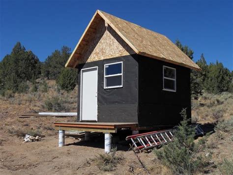 8' x 12' tiny house plans. 10x12 Shed w/loft - Small Cabin Forum (1)