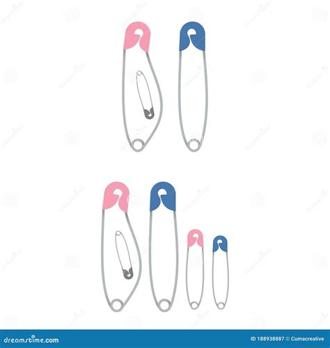Safety Pin Pregnancy Announcement Baby Boy Girls Announcement Greeting