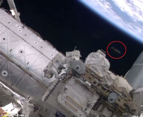 Ufo Spotted Close To The Iss As Astronauts Carried Out Repairs Was