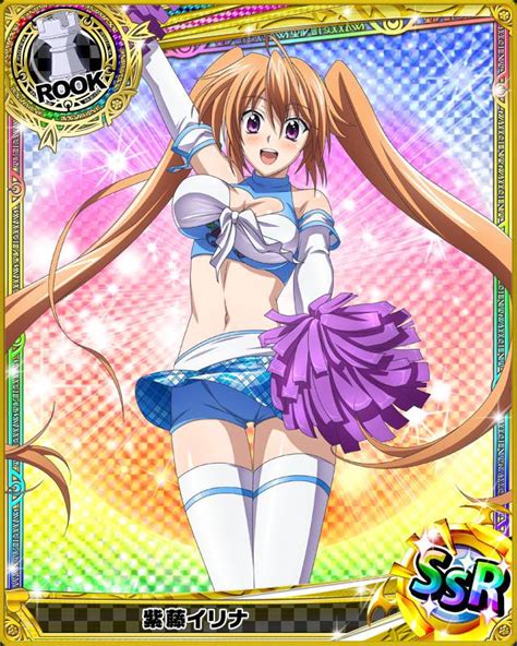 2627 Cheer Ii Shidou Irina Rook High School Dxd Mobage Cards