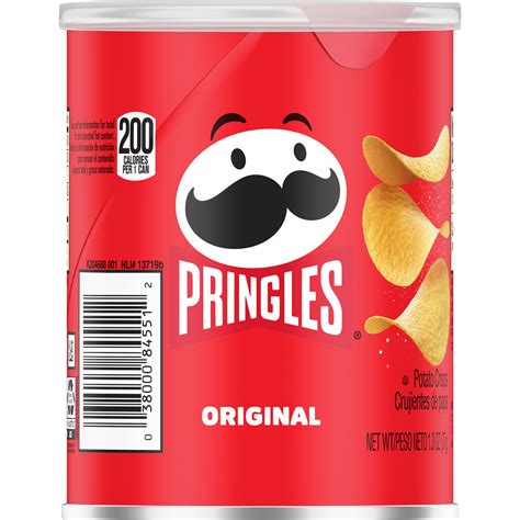 Pringles Grab And Go Original Crisps Smartlabel