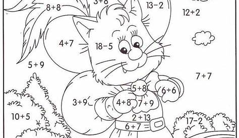 Adding And Subtracting Integers Coloring Worksheet Pdf | Coloring