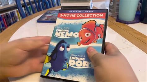 Finding Nemo Finding Dory 2 Movie Collection DVD Unboxing YouTube