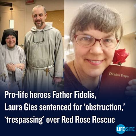 Lifesitenews On Twitter Father Fidelis Moscinski And Laura Gies