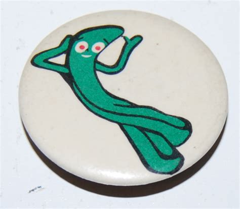 Gumby Pins Buttons Lost Found Vintage Toys