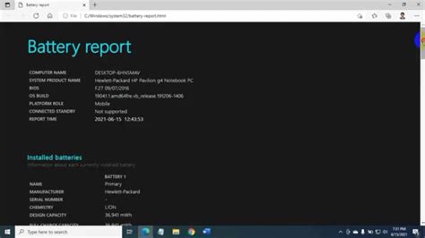 How To Get Battery Report Less Than A Minute On Windows 10 Youtube