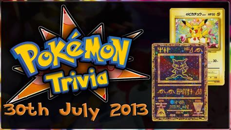 And why are you taking your gun? husband (nods stoically): Pokemon Trivia | 30th July 2013 - Banned Cards - YouTube
