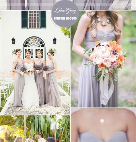 Unique Wedding Ideas Lilac Gray Wedding Colors Ideas 2016 And Spring