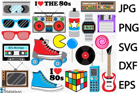 80s Themed Free 80s Printables