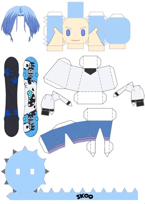 Gojou Satoru Jujutsu Kaisen Papercraft Anime Paper Anime Crafts Hot