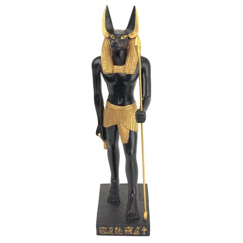 Design Toscano Anubis God Of The Egyptian Realm Statue Uk Garden And Outdoors