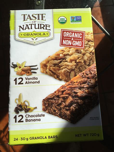 Taste Of Nature Vanilla Almond Granola Bars Reviews In Granola Bars