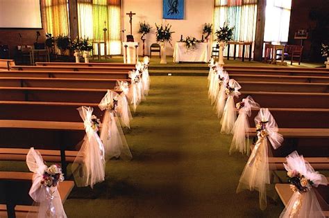 Forever Wedding Church Wedding Decorations