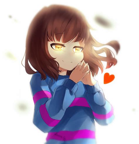 Sasoura On Twitter Gotta Love The Concept Of Frisk Having Golden Eyes