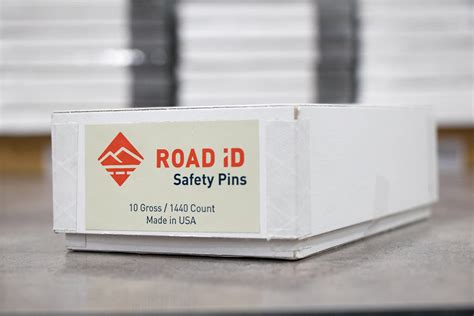 Safety Pins Box Of 1440 Road Id Event Sponsorship