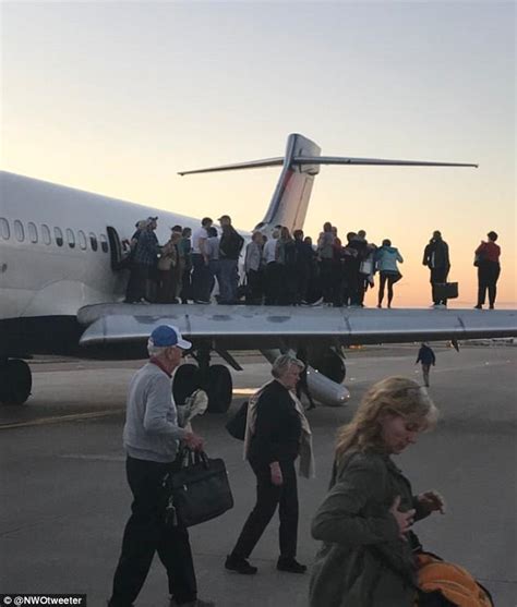 Delta Air Lines Passengers Evacuate Flight From Hell In Denver