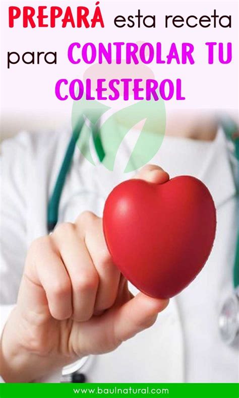 El colesterol hdl debe estar en 40 y 60 mg/dl. Controla tu colesterol con esta receta | Colesterol, Los ...