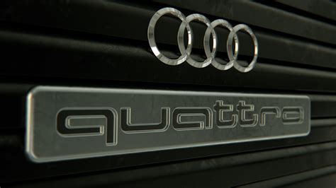 Artstation Audi Quattro Logo