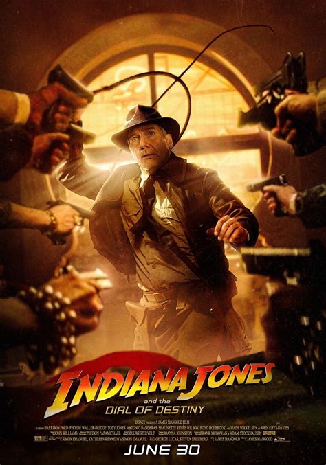 Indiana Jones And The Dial Of Destiny Poster X