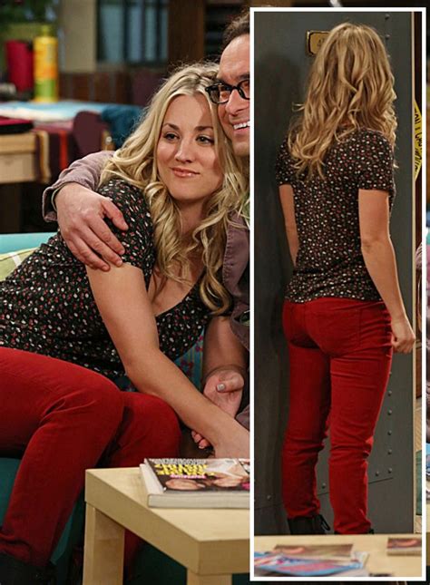Penny’s Black Floral Top On The Big Bang Theory Big Bang Theory Kaley Cuoco Theory Fashion