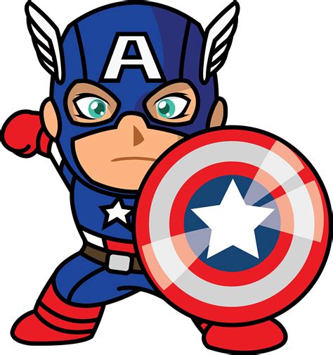 Infant United America States Cuteness Captain Cartoon Vingadores Bebê