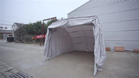 Easy Assembly Rainproof Retractable Portable Folding Mobile Car Garage