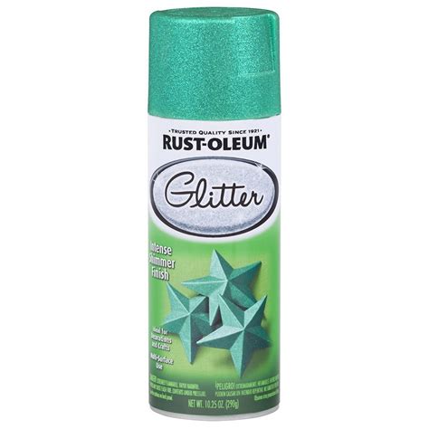 Rust Oleum Specialty Turquoise Glitter General Purpose Spray Paint