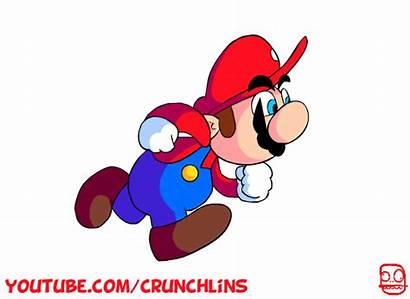 Mario Run Cycle Subscribe Cartoon Colour Cartoons