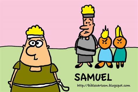 Bible Cartoon Samuel