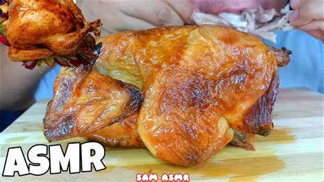 Asmr Rotisserie Chicken Mukbang Philippines Eating Sounds No