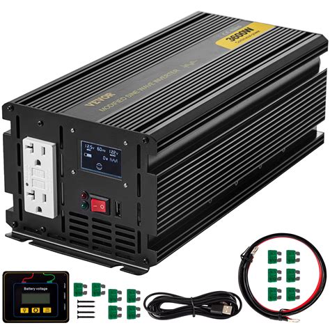 Power Modified Wave Inverter 2000w Dc 12volt To Ac 120volt With 3ac Ou Ezqotlmn70 自動車