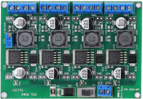 Pingfen Lm2596 Multi Channel Regulator Module 15v 40v Iinput Voltage