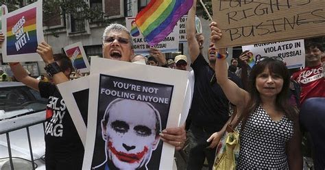 Ben Aquila S Blog Protests Around The World Against Russian Anti Gay Laws