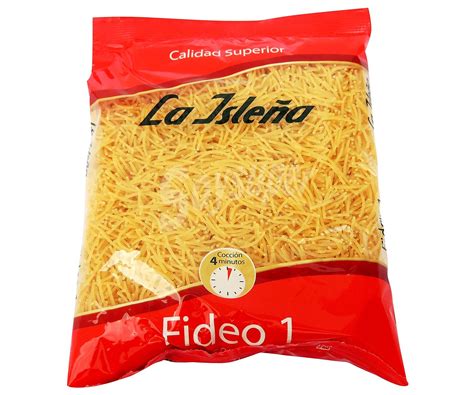 La Isleña Pasta Fideos Nº 1 Paquete De 250 G