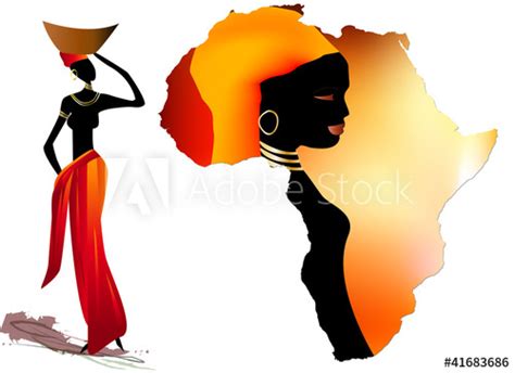 Voir plus d'idées sur le thème peinture africaine, afrique art, dessin africain. "femmes africaines" Stock image and royalty-free vector ...