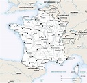 Vector Map of France Political | One Stop Map